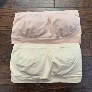 Truekind bandeau strapless bra bundle